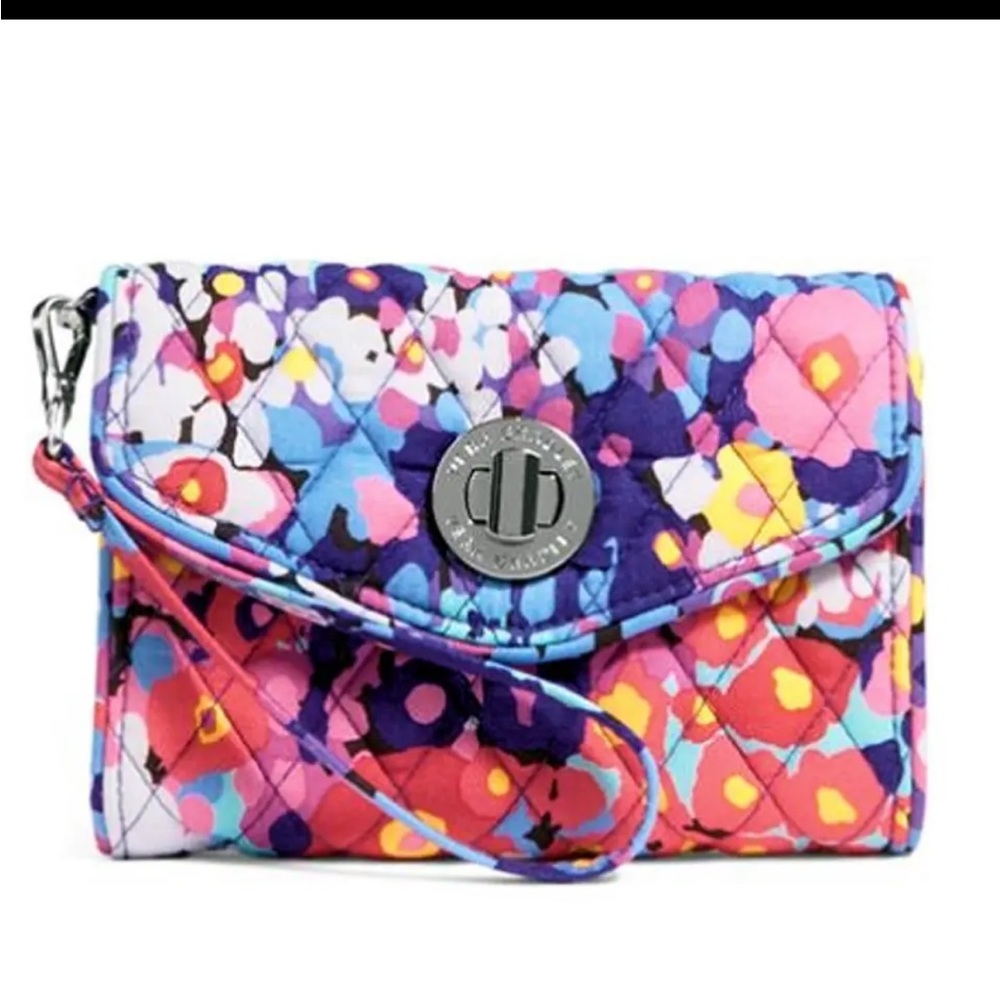 Vera Bradley Impressionists Your Turn. Smartphone Wristlet wallet.